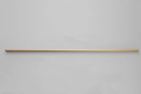 Saniclear Brass stabilisatiestang 100cm geborsteld messing - mat goud