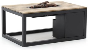 Cosiraw lounge vuurtafel 120x80x55cm