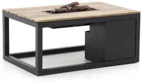 Cosiraw lounge vuurtafel 120x80x55cm