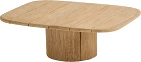 Taste by 4 Seasons Marco lounge hoekbank XL teak LoungebankLoungeset   houtkleur weerbestendig