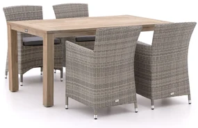 Forza Barga/ROUGH-S 160cm dining tuinset 5-delig