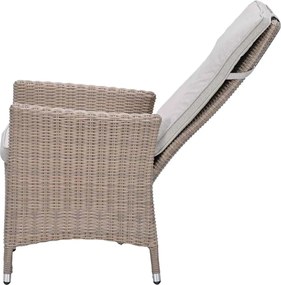 Garden Impressions Collin tuinset 7-delig - Tulli tuintafel 220x115xH75 cm - light teak vironwood