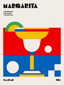Ilustratie Margarita Bauhaus Cocktail, Retrodrome