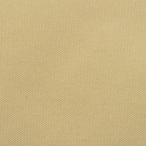 vidaXL Balkonscherm Oxford textiel 75x400 cm beige