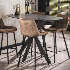 Bartafel Deens Ovaal - 140 X 80cm.
