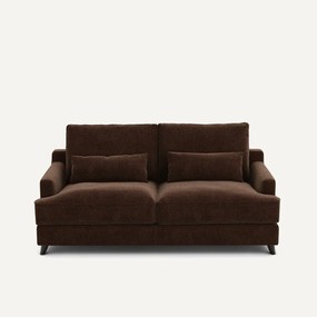 Slaapbank in chenille fluweel, Alwine