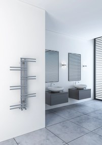 Eastbrook Pesaro design radiator 100x55cm Chroom 549 watt