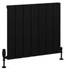 Eastbrook Charlton radiator 65x60cm aluminium 697W zwart mat