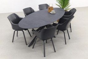 Sophie Element/Privada 240x107 - Ovale tuinset - 7-delig OP=OP