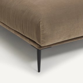 Longchair fluweel, Oscar design E. Gallina