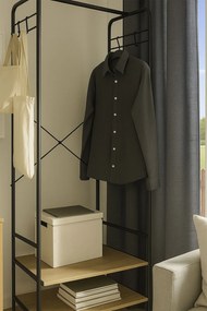 Kast met Planken Lazu 64x40x180cm