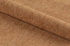 SOPHIA Terracotta (Apia 272)/zwart onderstel - RELAXFAUTEUIL STOEL VOOR DE WOONKAMER/HET KANTOOR MET BEKLEDING