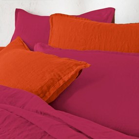 Hoeslaken in gewassen linnen, omslag 30 cm, Linot