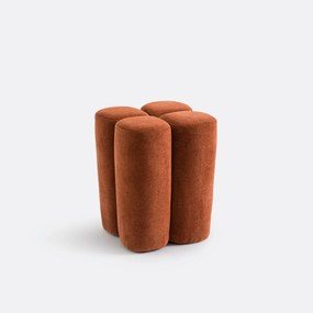 Vintage polyester poef, Mariane