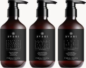 Deluxe trio voor lichaams- en haarverzorging, 3-delig