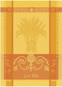 Jacquard theedoeken Les Bles, 4-delig