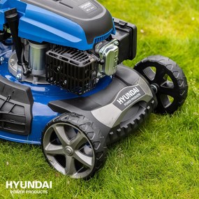 Hyundai Zelfrijdende Benzine Grasmaaier - 51cm  met Elektrische Start