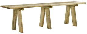 vidaXL Tuinbank 160 cm geïmpregneerd massief grenenhout