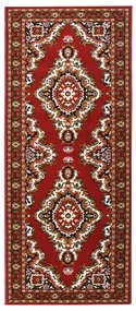 vidaXL Tapijtloper 100x250 cm BCF oosters rood
