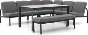 Dining loungeset Manifesto | 6 personen | Loungeset Grijs | Aluminium | Kees Smit Tuinmeubelen