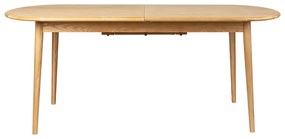 Zuiver Twist Oval Oak Uitschuifbare Eettafel Eiken 185-240 Cm - 90 X 185cm.