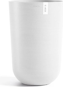 Ecopots bloempot Oslo High 52 - Rond - Pure White - Diameter 35 x H51,5 cm