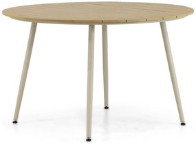Tuinset 4 personen 125 cm Aluminium/rope Taupe Santika Furniture Santika