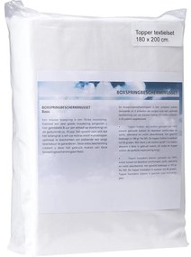 Goossens Boxspringbeschermingsset Bbs Infinity 7 Cm, (molton + hoeslaken) 180 x 210 cm katoen