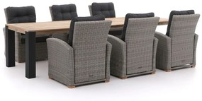 Diningset Intenso  | 6 personen | Tuinset wicker (vlechtwerk) | 7-delig | Kees Smit Tuinmeubelen