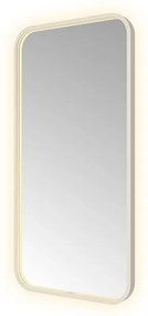Hotbath &MORE Spiegel direct en indirect LED spiegelverwarming color changing dimbaar met afstandsbediening RVS 316 SSQ510IX