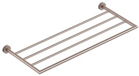 Hotbath &More handdoekrek geborsteld nikkel