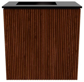 Mondiaz Joya 40cm toiletmeubel ruby met wastafel faye links 1 kraangat urban