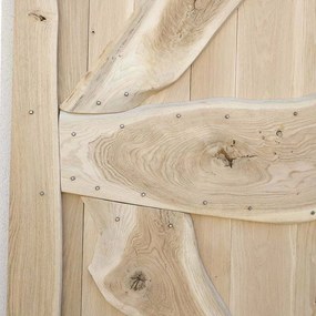 Schuifdeur -  Eiken Met Klinknagels