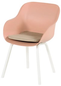Hartman Le Soleil Element dining armstoel - Stylish pink - Alu poot