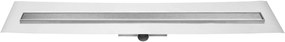 Easy Drain Compact FF Zero afvoergoot 70 x 6 cm. zijaansluiting Rvs