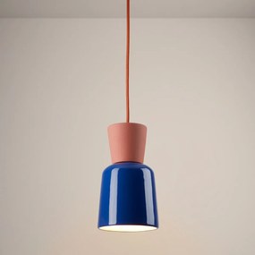 Gekleurde keramische hanglamp Ø 12 cm, Jimna