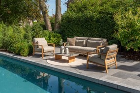 4 Seasons Lucas loungebank - teakhout