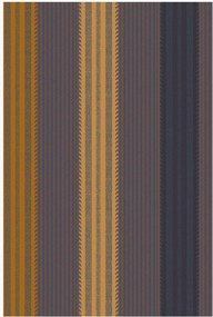 Jacquard placemats Mille Bambous Onyx met acryl coating, 4-delig