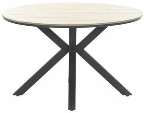 Garden Impressions Tulli tuintafel Ø122 cm - licht bruin