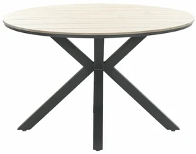 Garden Impressions Tulli tuintafel Ø122 cm - licht bruin