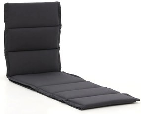 + 15% kassakorting | Ligbedkussen Tuin | Grijs-Antraciet | Olefin | Tex Style | 200x57cm | Kees Smit Tuinmeubelen