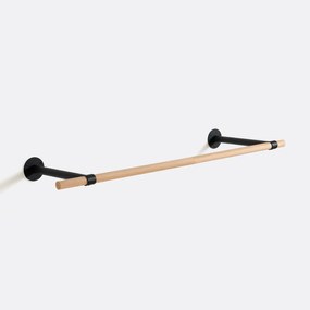 Wandstaaf in metaal en eik, Kane