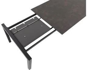 Goossens Eettafel Olan, 160 x 100 cm met uitschuifsysteem 70 cm