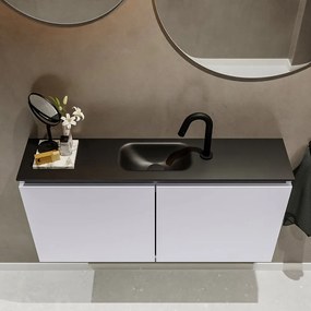 Mondiaz Ture 100cm toiletmeubel cale met wastafel urban midden 1 kraangat