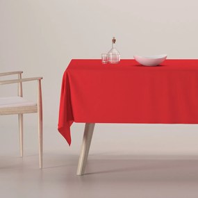 Dekoria Rechthoekig tafelkleed, rood, 130 x 160 cm