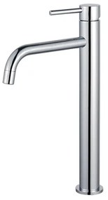 Fortifura Calvi Slim Wastafelkraan - 32cm - verhoogd - opbouw - chroom SW377813