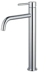 Fortifura Calvi Slim Wastafelkraan - 32cm - verhoogd - opbouw - chroom SW377813