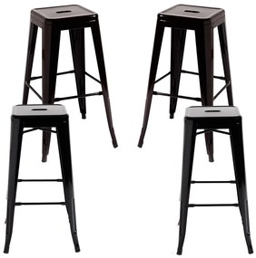 Set 4 hoge Torix krukken