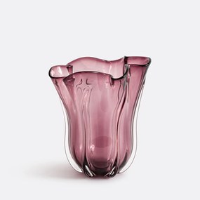 Vaas in glas H25 cm, Oralia