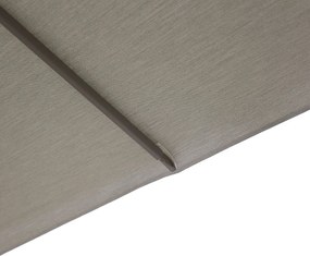Garden Impressions Hawaii Big Pole II zweefparasol 350x350 cm – frame taupe – doek zand